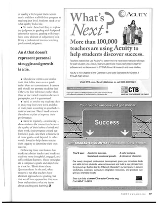 Educational Leadership November 2011 Grading