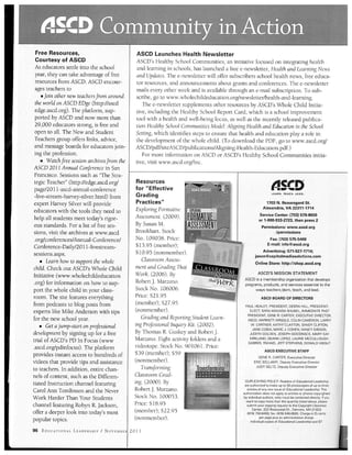 Educational Leadership November 2011 Grading