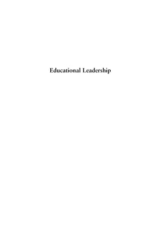 Educational Leadership
8615pre.qxd 18-Apr-04 11:34 PM Page i
 