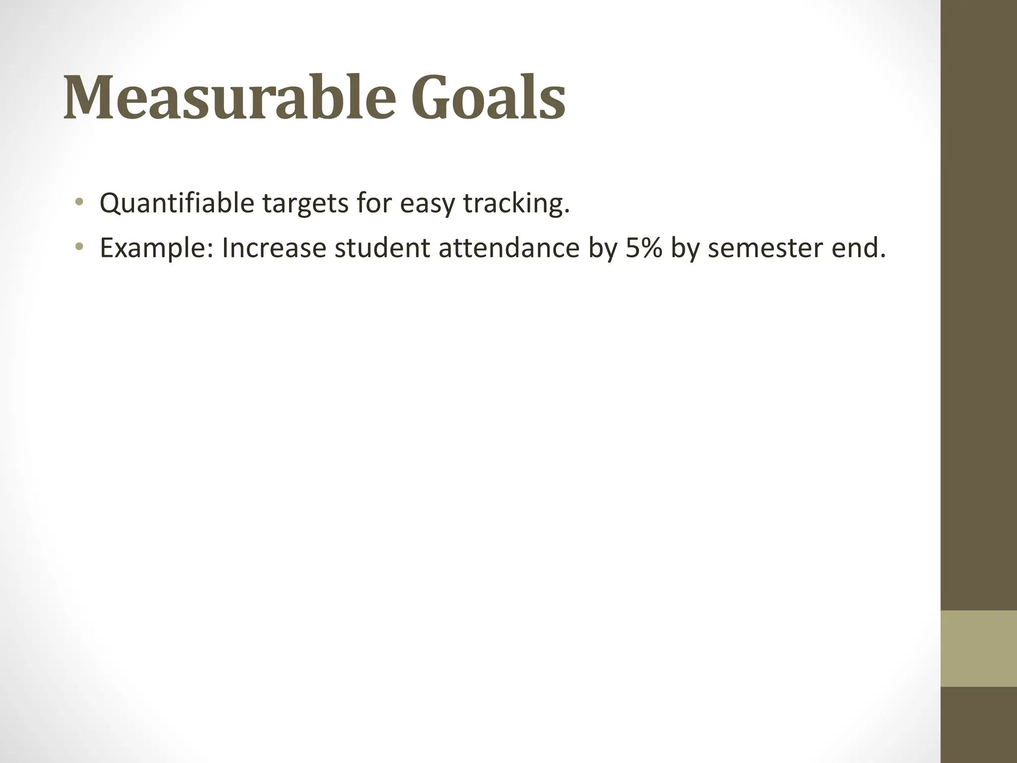 Educational Leadership Smart Goals Examples