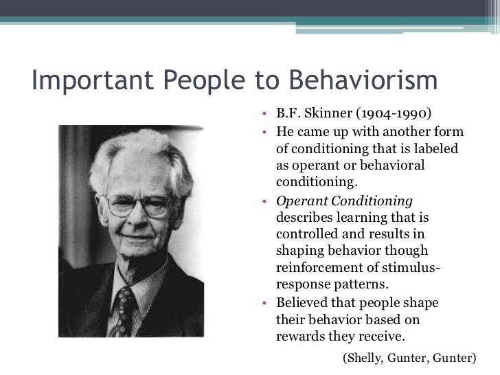 Behaviorism in education