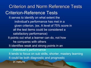 Educational measurement and evaluation | PPT