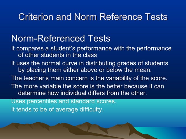Educational measurement and evaluation
