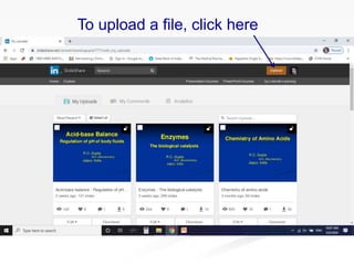 To upload a file, click here
 