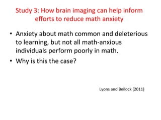 Neuroscience Math Study Educational Neuroscience: Using Cognitive and Brain Science to Enhance ...