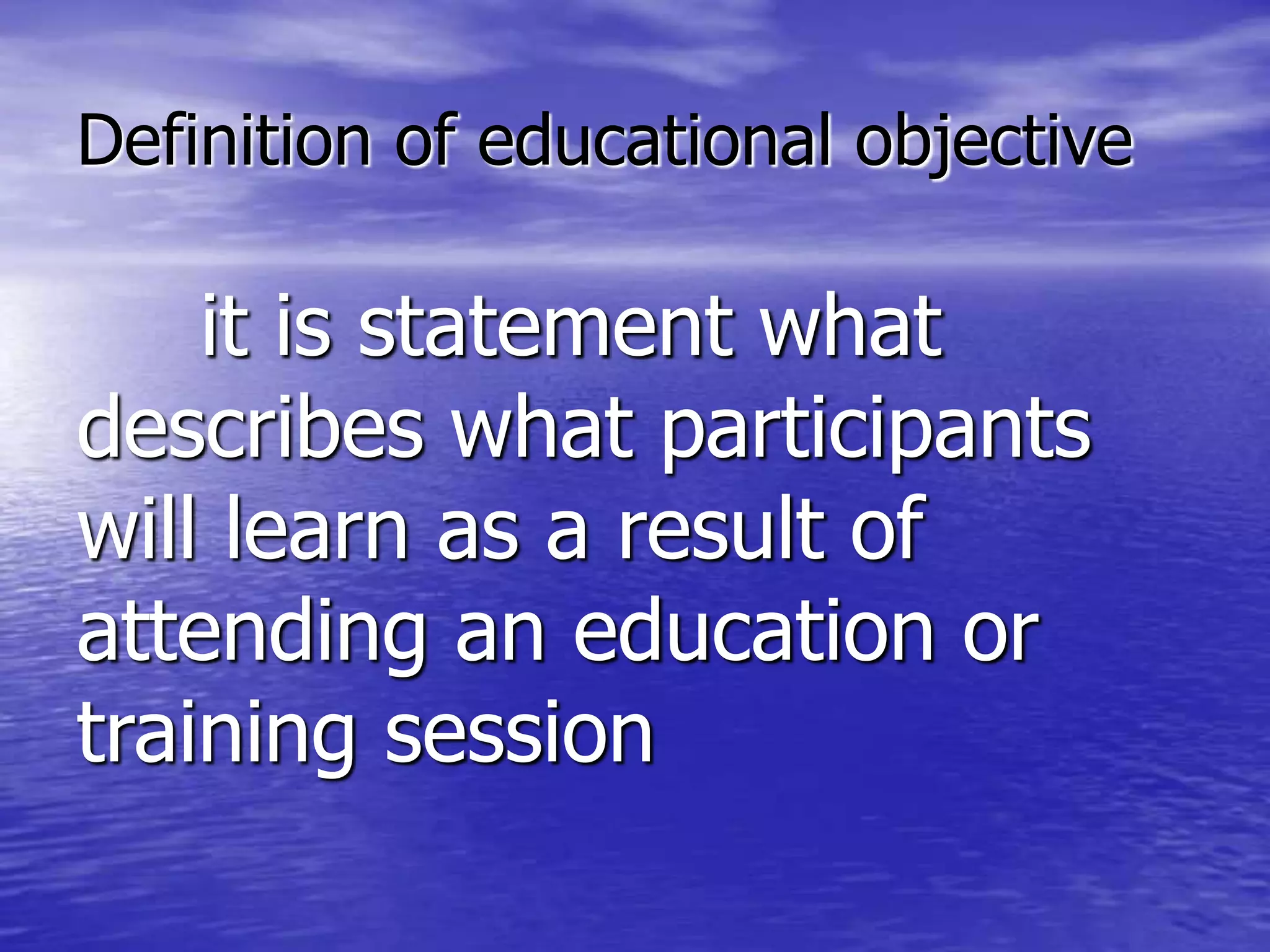 educational objectives.ppt