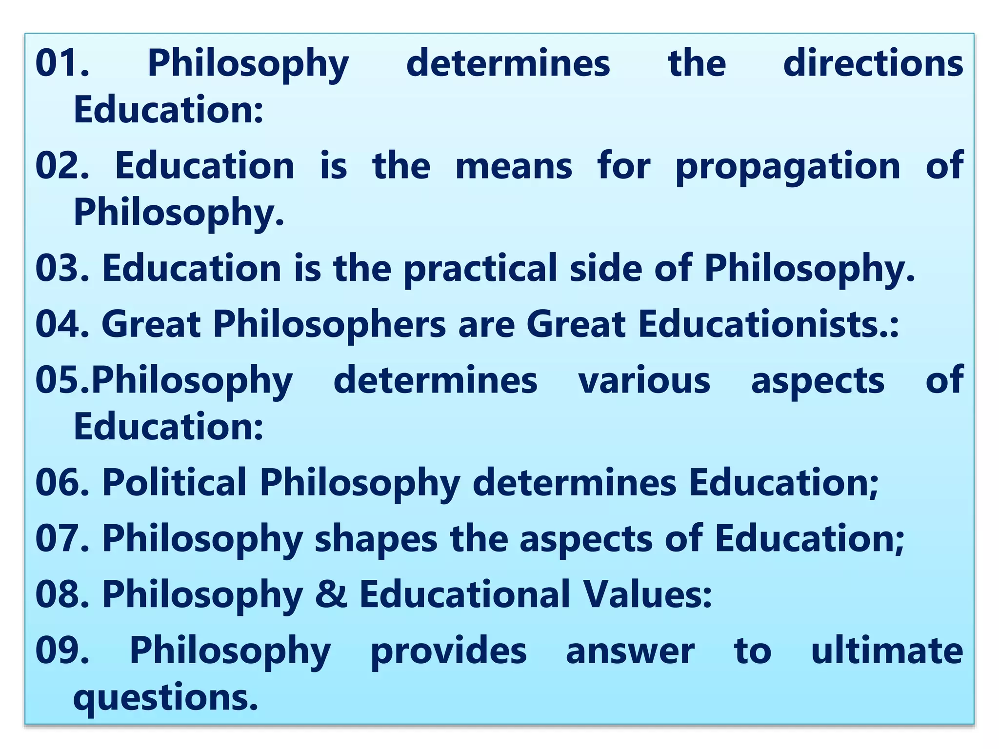 Educational Philosophy , nature and its function.. M.A pptx.pptx