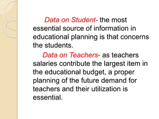 BASIC STATISTICAL TOOLS IN EDUCATIONAL PLANNING | PPTX