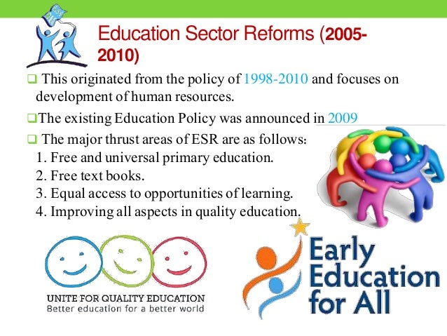 Educational policies of pakistan