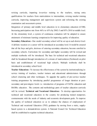 Educational policy | DOCX