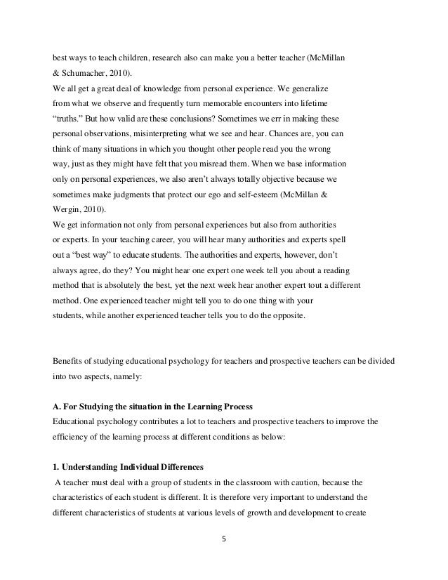 Psychology assignments for college students picture