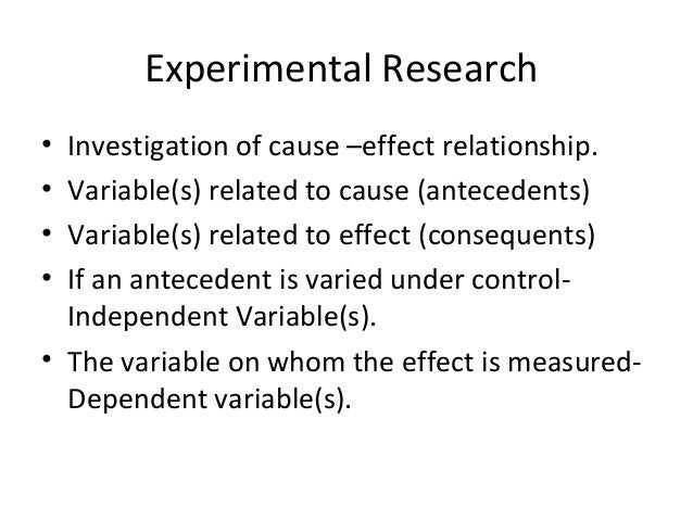 why is cause and effect important in research