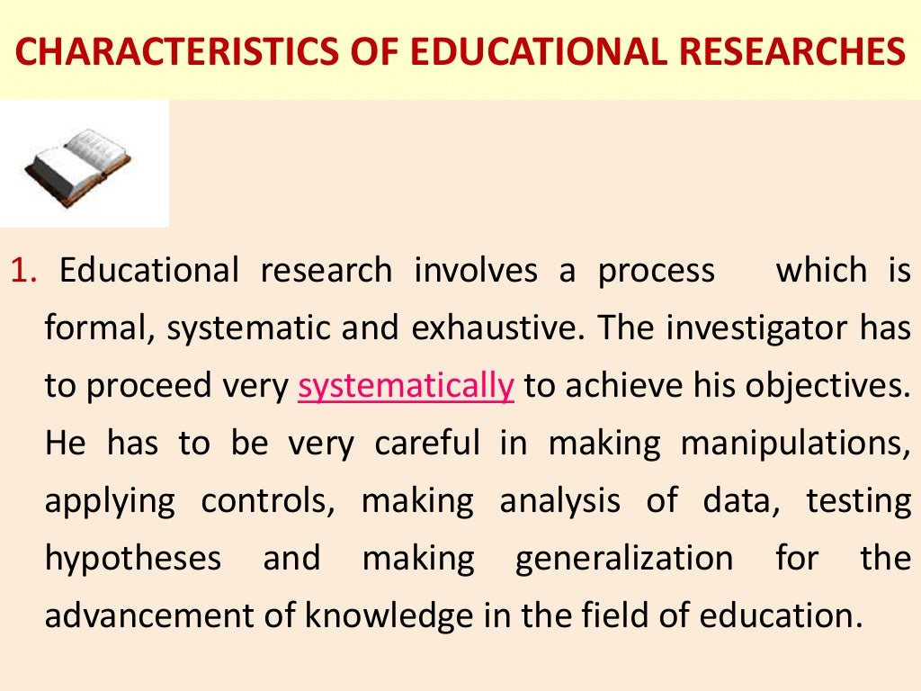 Educational research