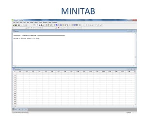 MINITAB
 