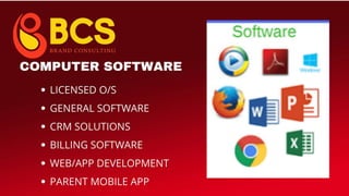 BCS Products & Services For Schools & Colleges | PPT