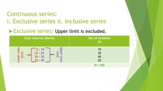 Educational statistics | PPTX