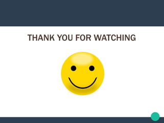 THANK YOU FOR WATCHING
 