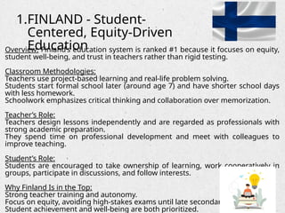 Comparative Analysis of the World's Best Education Systems and Colombia ...