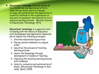 Educational Technology | PPT