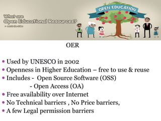 Educational technology @ distance & open education | PPTX