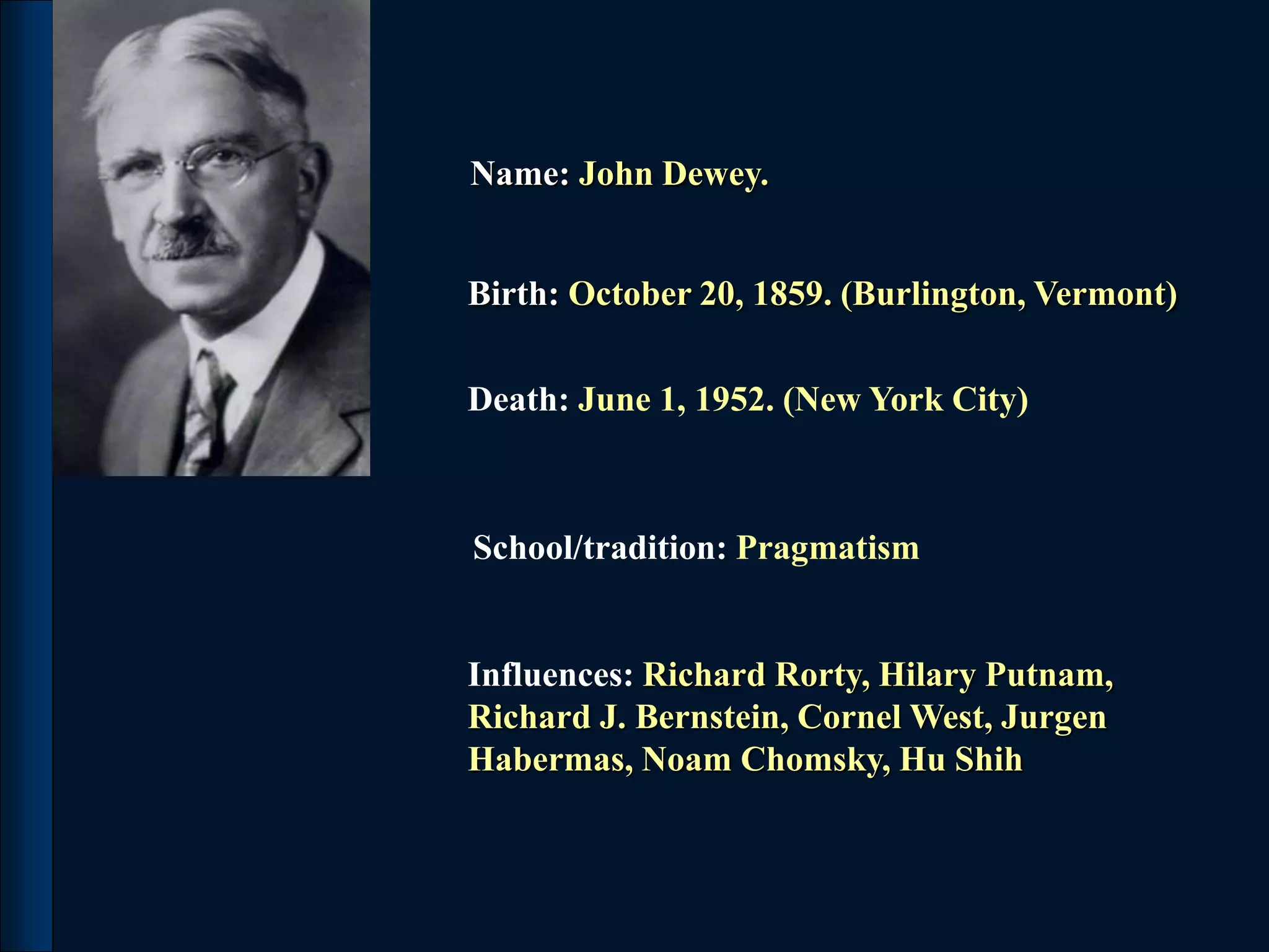 Educational thinkers PPT