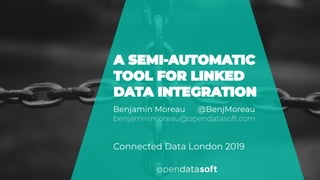 Benjamin Moreau @BenjMoreau
Connected Data London 2019
1
 