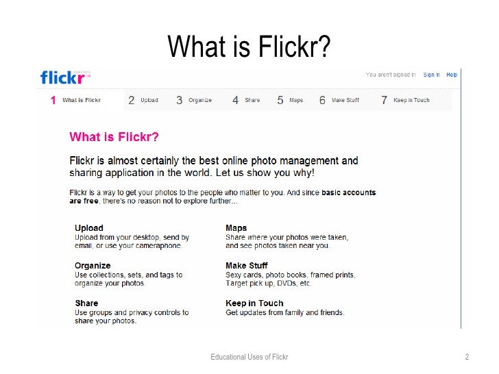 What is Flickr?