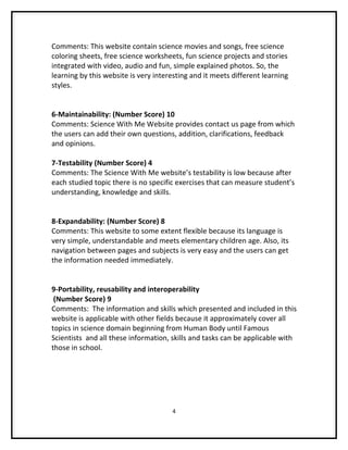 Educational Website Evaluation Pdf