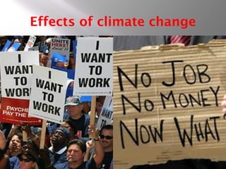 Effects of climate change
 