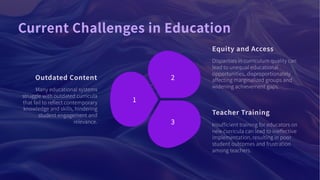 Education and Reforms of education system | PDF