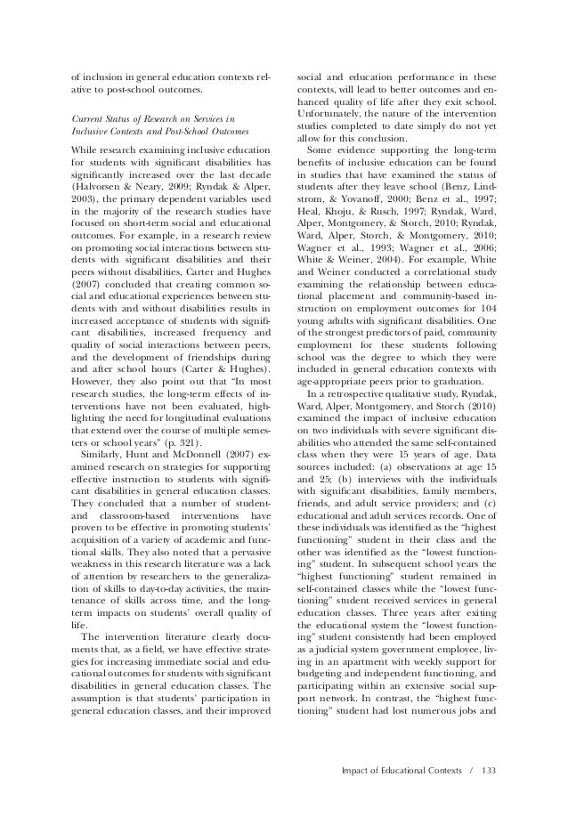academic performance of disabled students and their general education peers essay Academic scholarships for students with disabilities these days, the majority of high school graduates with learning disabilities are attending post-secondary education, and there are scholarship opportunities galore for them to apply for a bachelor’s degree program or an online mba program . academic performance of disabled students and their general education peers essay Academic scholarships for students with disabilities these days, the majority of high school graduates with learning disabilities are attending post-secondary education, and there are scholarship opportunities galore for them to apply for a bachelor’s degree program or an online mba program .
