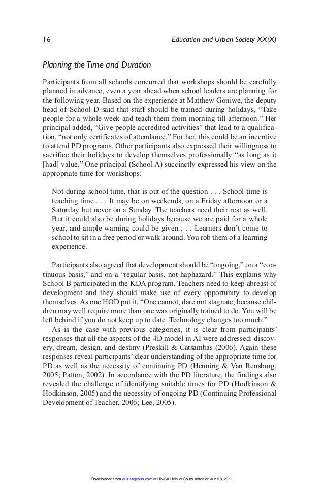 Education and urban society ie schools and ai 2011l