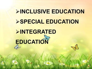 Education children with special needs | PDF