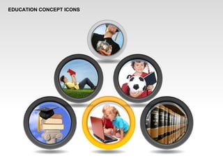 EDUCATION CONCEPT ICONS
 