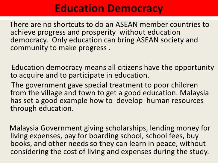 democracy without education