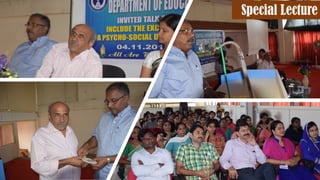Special Lecture
 