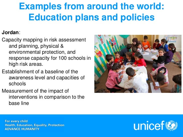 Disaster risk reduction and education Slide 11