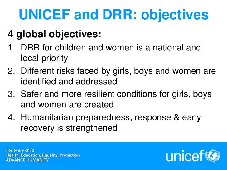 Disaster risk reduction and education Slide 2