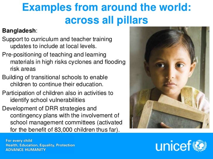 Disaster risk reduction and education Slide 7