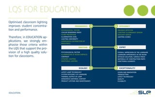 Lighting for Education | PDF