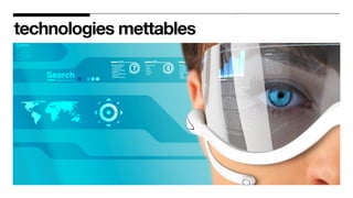 technologies mettables
 
