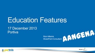 SharePoint 2013 Education Features