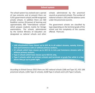 Education System in Sri Lanka has a history of over 2300 years | PDF