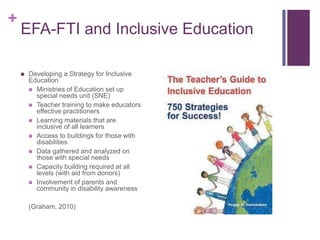 Education for all means access for all | PPTX