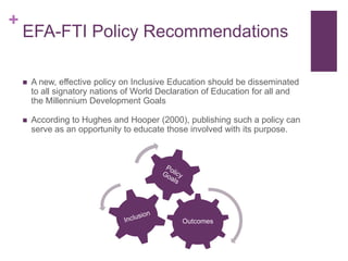 Education for all means access for all | PPTX