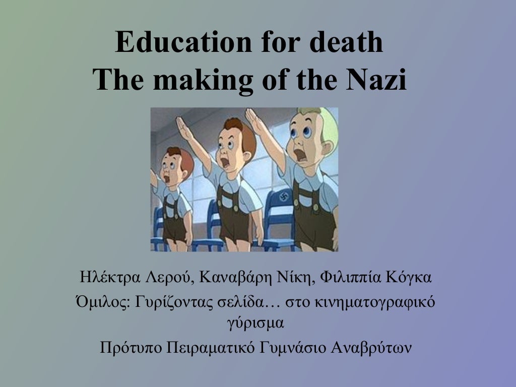 Education for death