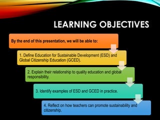 Education for Sustainable Development and Global Citizenship ...