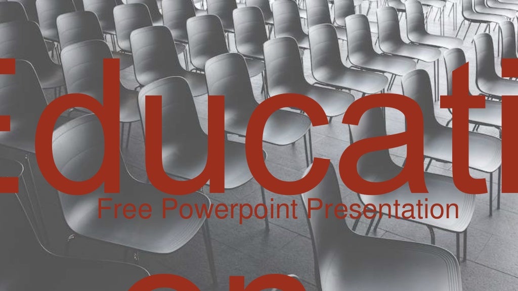 Education Free Powerpoint Presentation Template