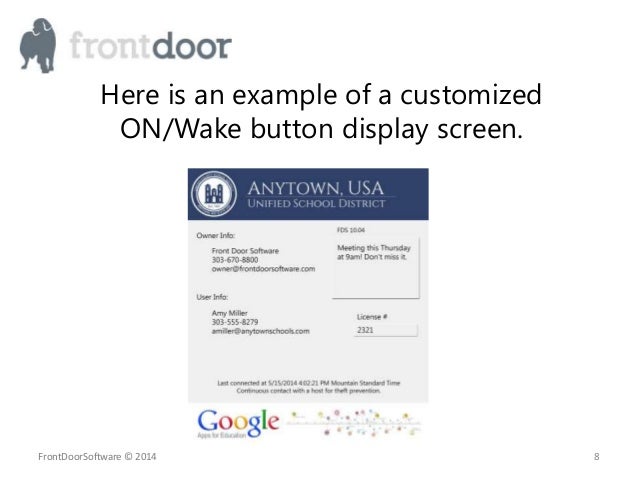 Education Software Providers Can Add Frontdoorsoftware To Generate Mi