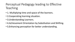 Innovative Pedagogy and Teaching Effectiveness | PPTX